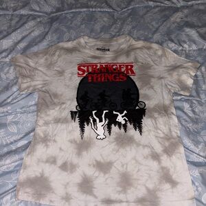 Netflix Stranger Things Tee White and Black